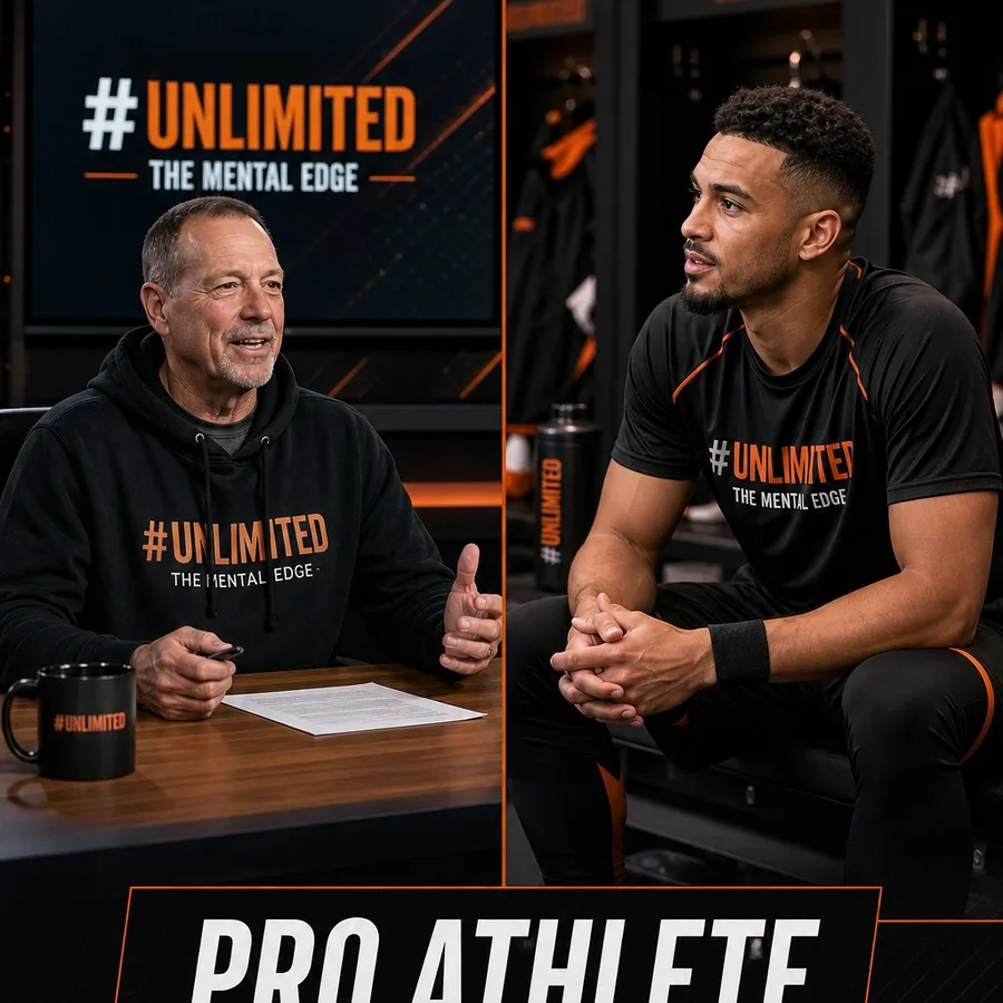 Randy Taylor interviewing an athlete about elite mindset